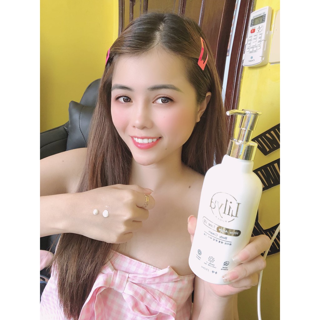 Kem trắng da body lilya - White Angle Tone Up Body Cream | BigBuy360 - bigbuy360.vn