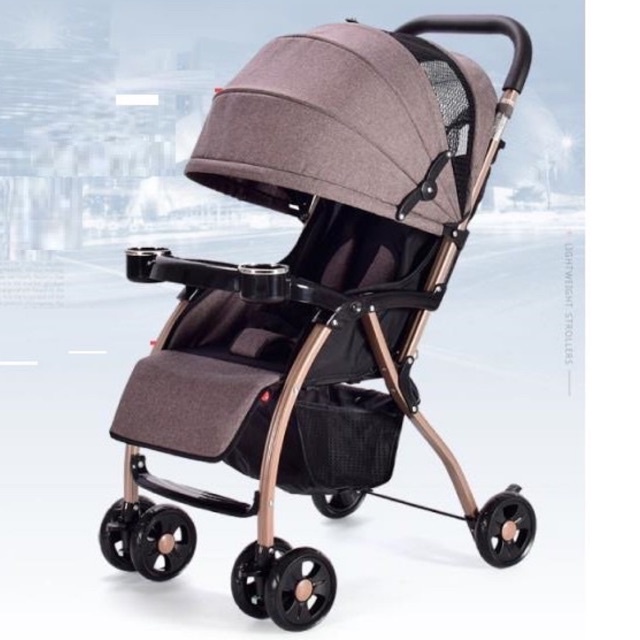 Xe đẩy cho bé cao cấp nhiều tư thế gấp gọn