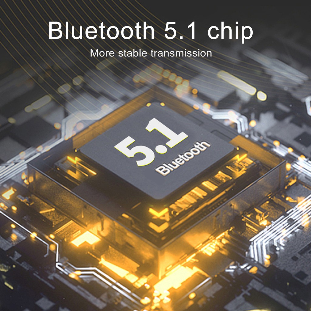 Tai Nghe Không Dây Hel + Bqc-01 Tws Bluetooth 5.1 Chống Nước Âm Thanh Stereo Điều Khiển Cảm Ứng