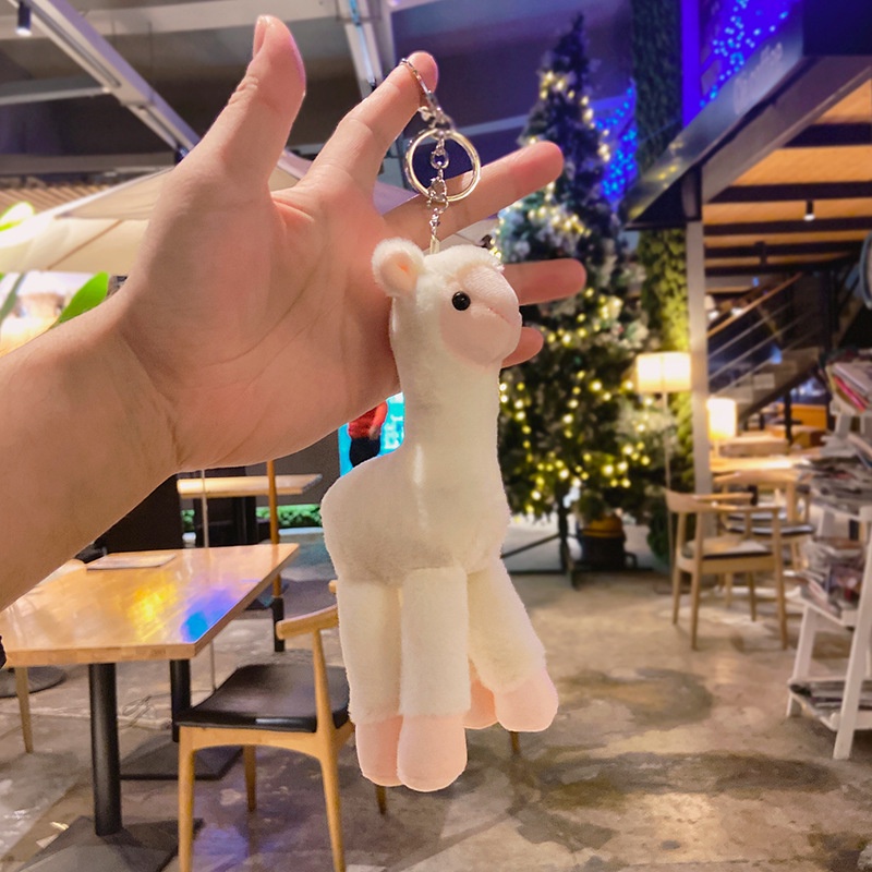Móc Khóa Hình Lạc Đà Nhồi Bông Dễ Thương