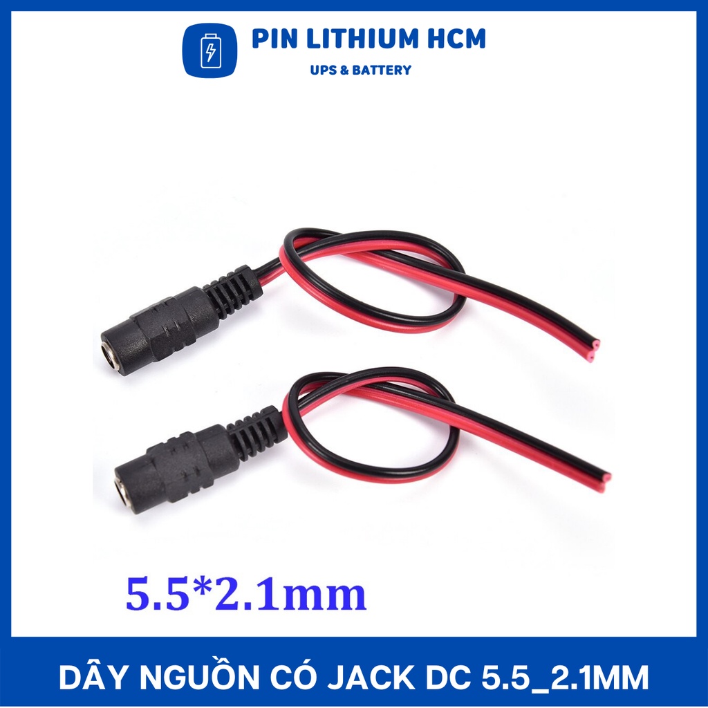 Dây nguồn có jack DC 5.5*2.1mm