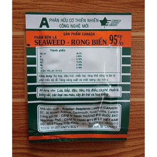 PHÂN BÓN LÁ HỮU CƠ RONG BIỂN SEAWEED