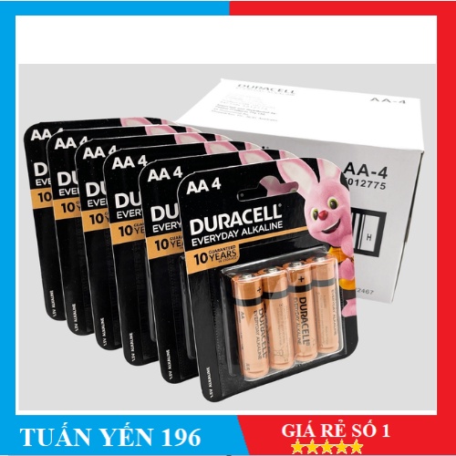Pin AA , AAA 1,5V DURACELL Siêu Bền - Hàng Chính Hãng