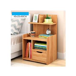Tủ đầu giường mini bằng gỗ, kệ đầu giường 40x60x25cm