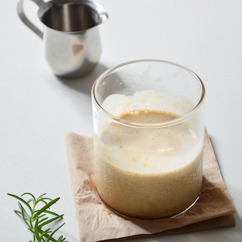 Ly thủy tinh trong suốt hình tròn có thể sử dụng trong lò vi sóng