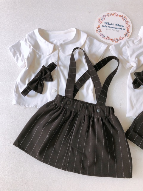 Set yếm công tử cho bé 6-25kg