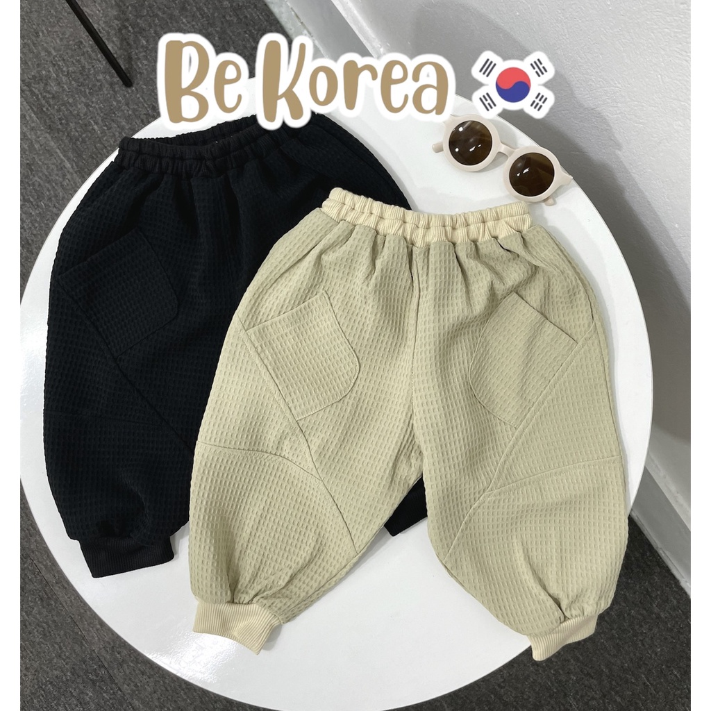 Quần dài bomber TOTC- Bekorea cho bé trai/bé gái