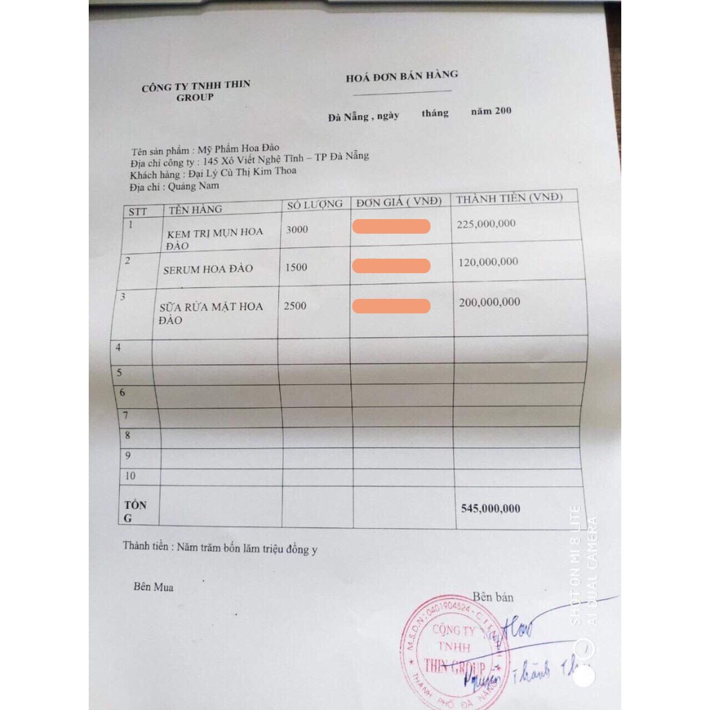 Serum Hoa Đào, tinh chất dưỡng da loại bỏ mụn giảm thâm sẹo se khít lỗ chân lông và phục hồi da