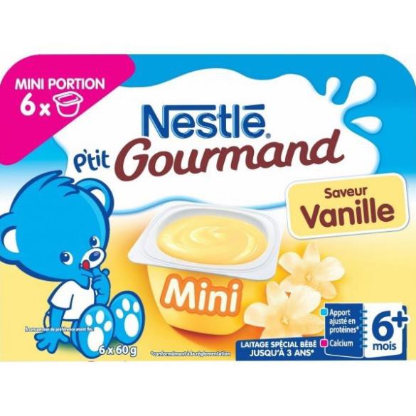 Váng Sữa Nestle Pháp 6 Hộp Cho Bé Từ 6 Tháng Mẫu Mới [T10/2022]