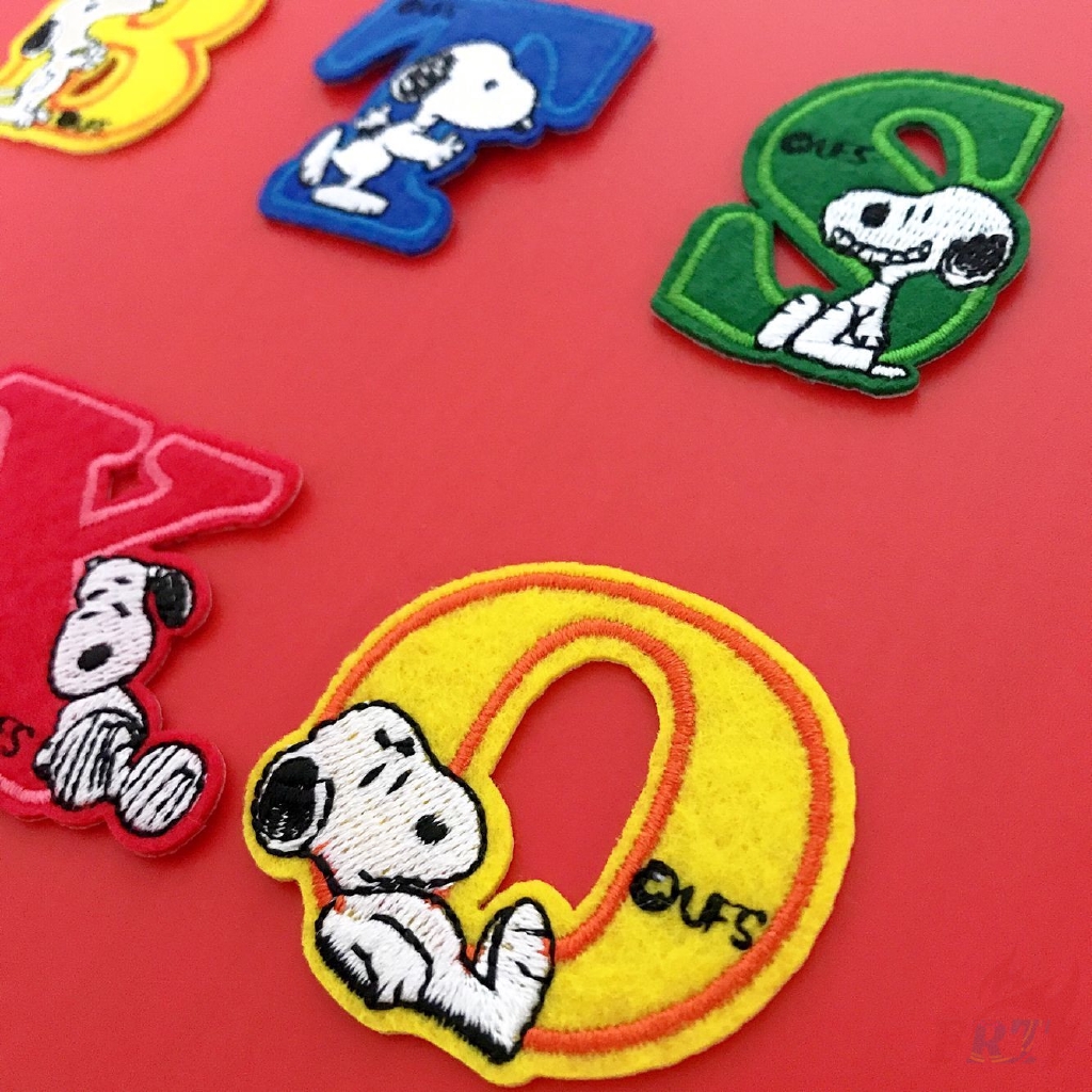 ☸ Snoopy Patch ☸ 3Pcs/set KPOP BTS / EXO Diy Sew on Iron on Badges Patches Apparel Appliques