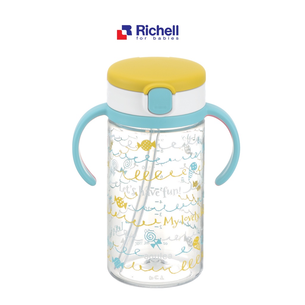 Bình Ống Hút AQ Richell 320ml