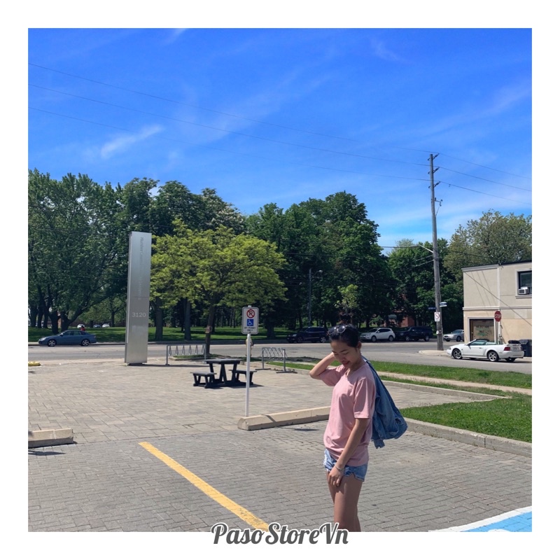 Áo thun màu đơn giản - PASO UNISEX BASIC TEE | BigBuy360 - bigbuy360.vn