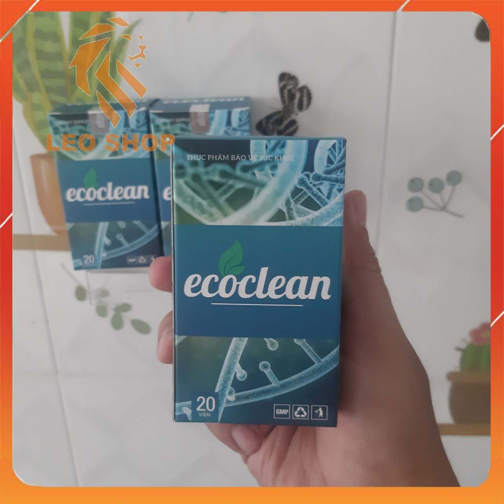 VIÊN UỐNG ECOCLEAN - Hỗ Trợ Đào Thải Ký Sinh Trùng Thanh Lọc Cơ Thể Cải Thiện Sức Đề Kháng - [CHÍNH HÃNG] HỘP 20 VIÊN | BigBuy360 - bigbuy360.vn