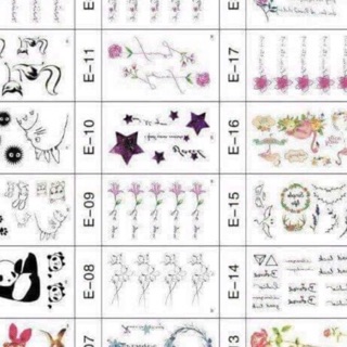 SET 30 HÌNH XĂM DÁN NHỎ XINH