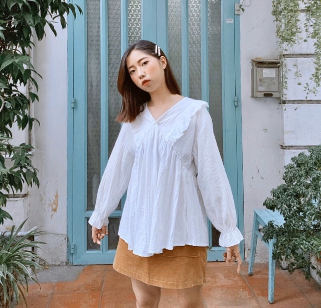 ÁO KIỂU BABYDOLL BÈO KÈM HÌNH THẬT | BigBuy360 - bigbuy360.vn