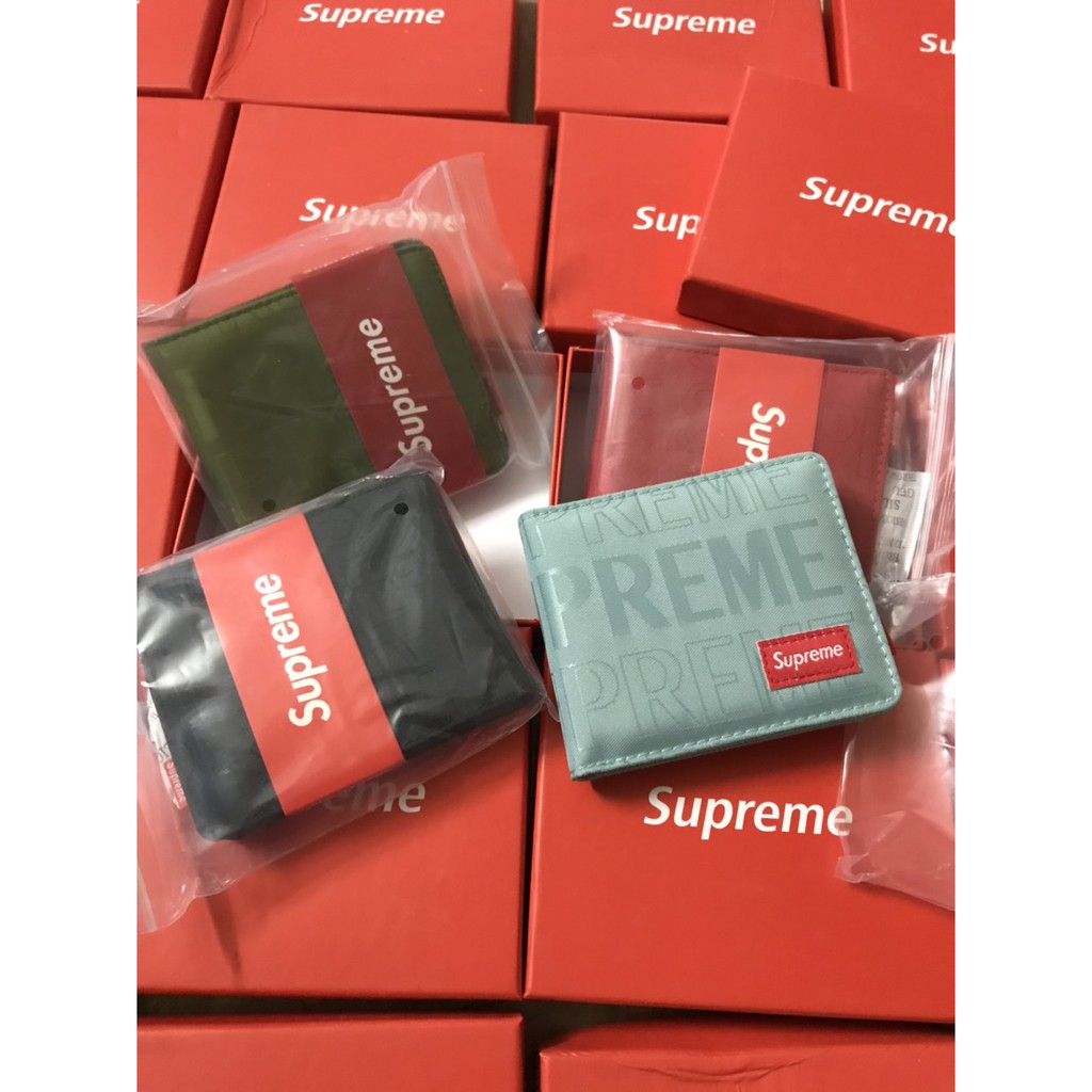 Ví Supreme siêu đẹp hàng cao cấp full box | BigBuy360 - bigbuy360.vn
