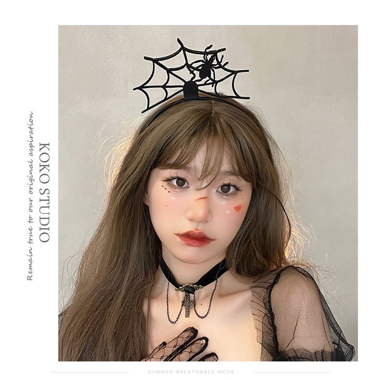 Cài Tóc Hình Sừng Dơi Hóa Trang Halloween Dễ Thương