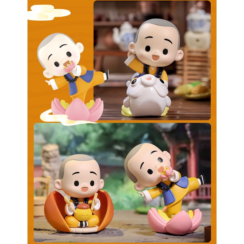 Yi Chan Búp Bê Pop Mart Dễ Thương Series Thức Ăn Trung Quốc Nhỏ Nhắn