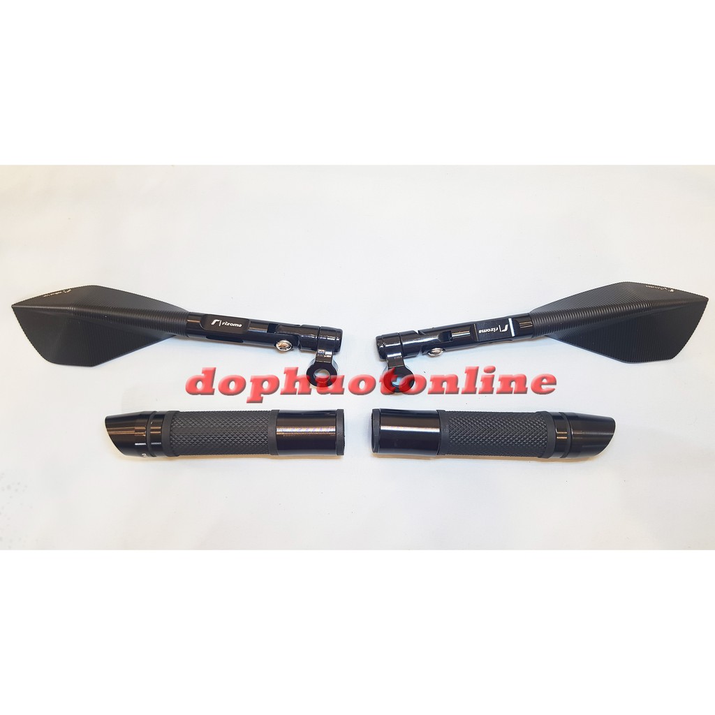 COMBO: GƯƠNG 5 CẠNH và BAO TAY XÉO XE MÁY