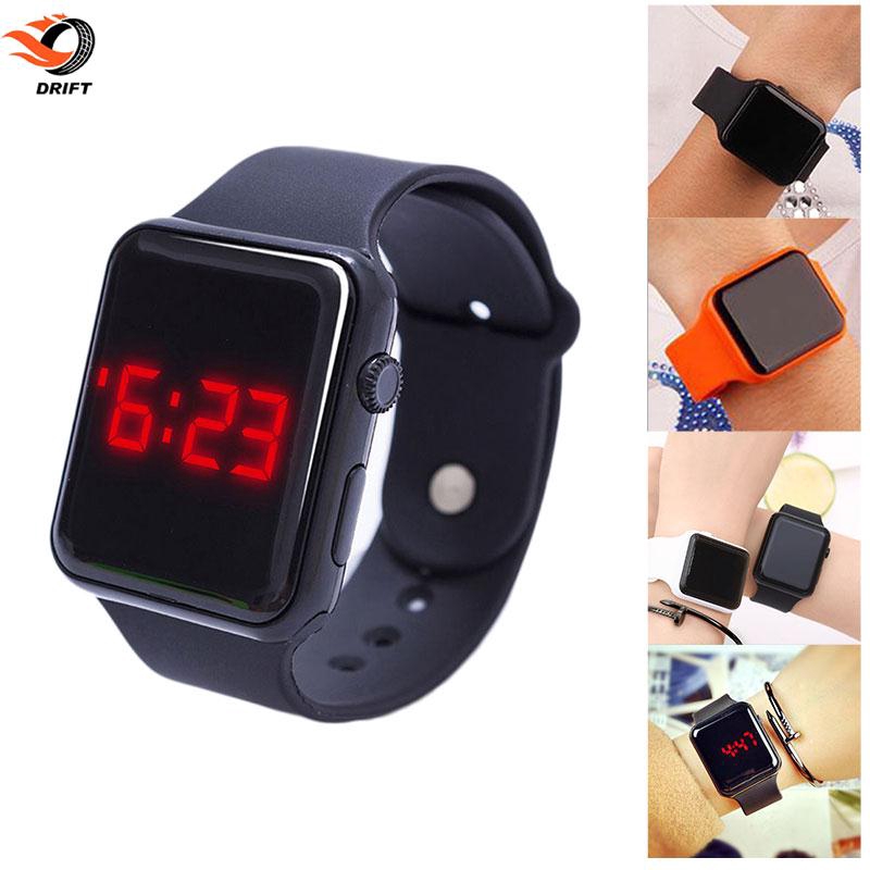 Đồng hồ điện tử bằng silicon có đèn LED kỹ thuật số hợp thời trang cho trẻ em | BigBuy360 - bigbuy360.vn