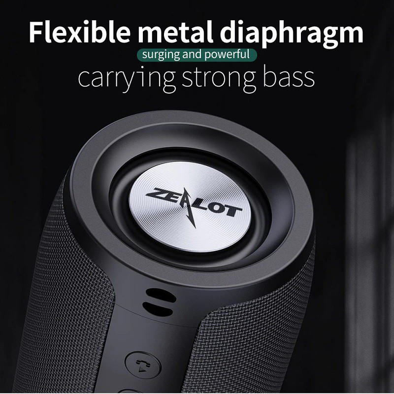 Loa Bluetooth 5.0 Extra Bass Ovleng Zealot S51 - Hàng Chính Hãng