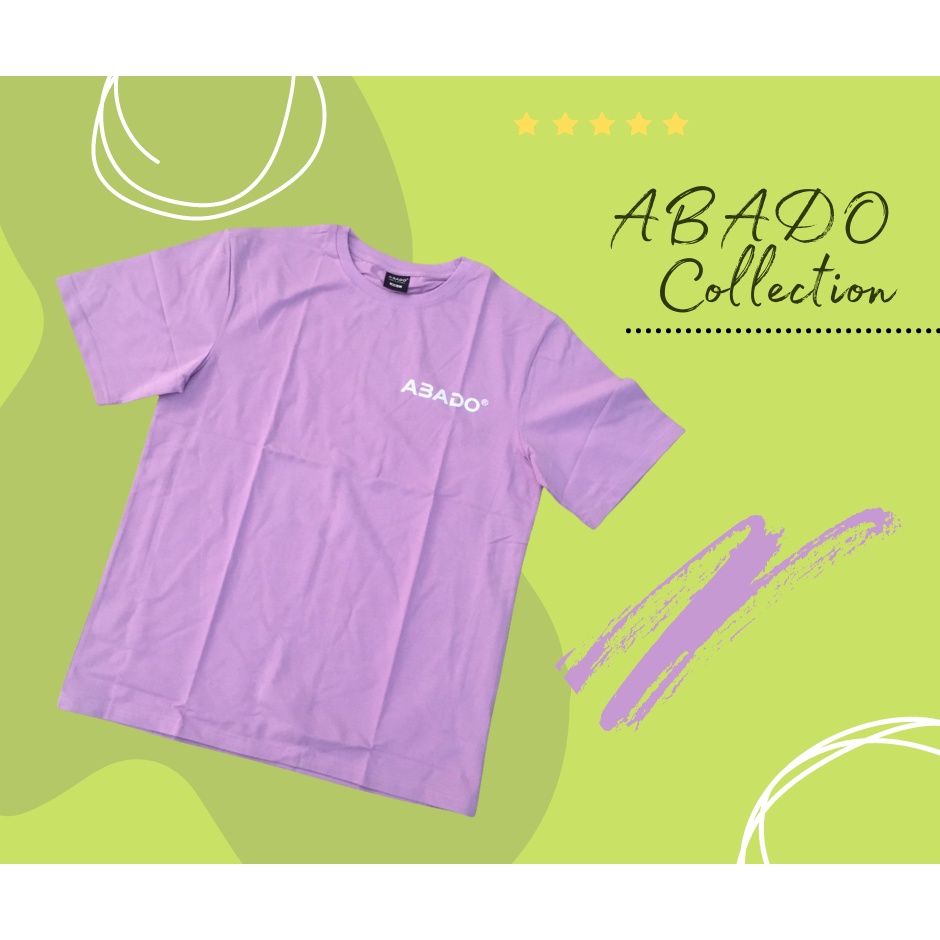 Áo thun tay lỡ phông Unisex nam nữ Premium Cotton oversize form rộng tím &amp; xanh