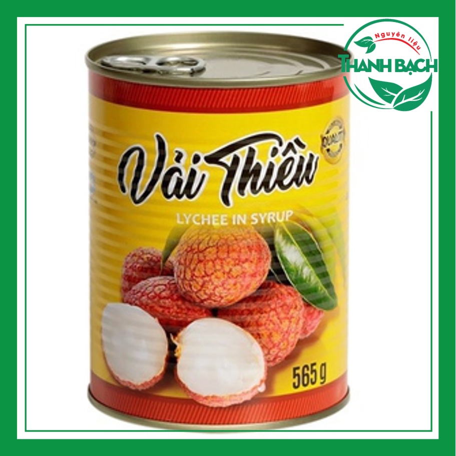 Vải Thiều Ngâm Lon Vàng 565g