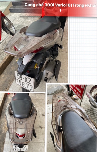 Cảng sau (tay dắt) Vario 2018 kiểu SH 300i