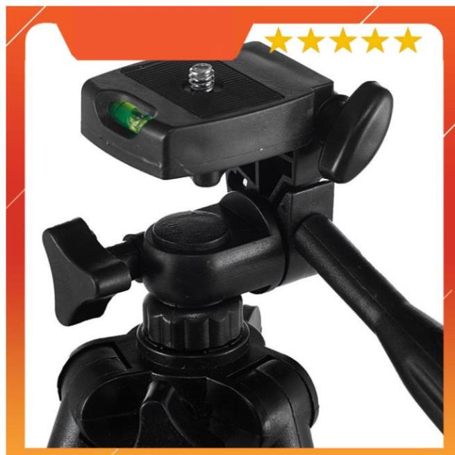 Gậy 3 chân chụp hình máy ảnh, điện thoại Tripod TF - 3110, Tripod chụp ảnh livetream, Chân đế điện thoại quay tiktok