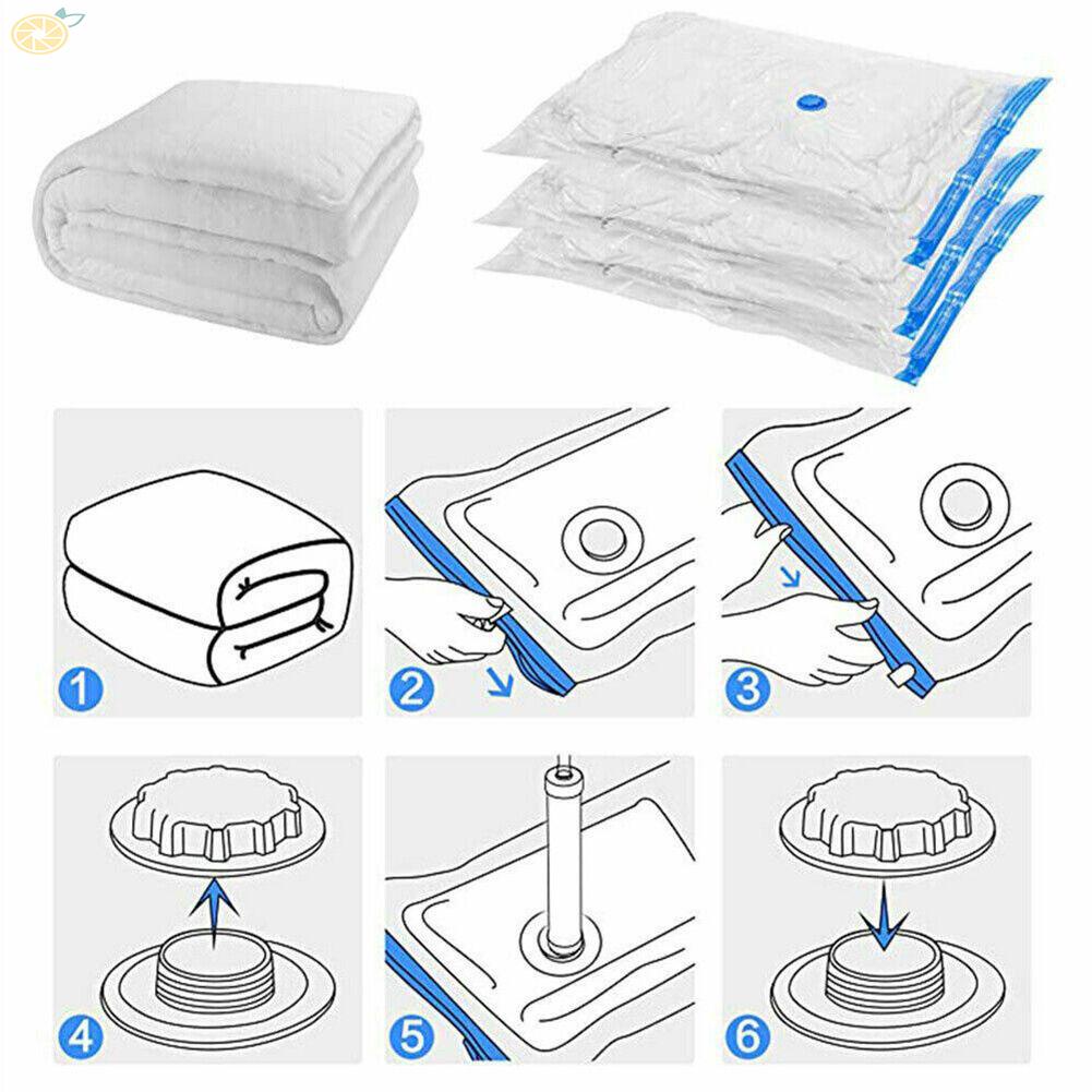 【VARSTR】Acuum Storage Bags Anti-mildew Anti-pest Resealable Bag Seal Compressing