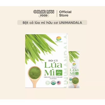 [DATE 15/11/23] Bột Cỏ Lúa Mì Hữu Cơ UNIMANDALA