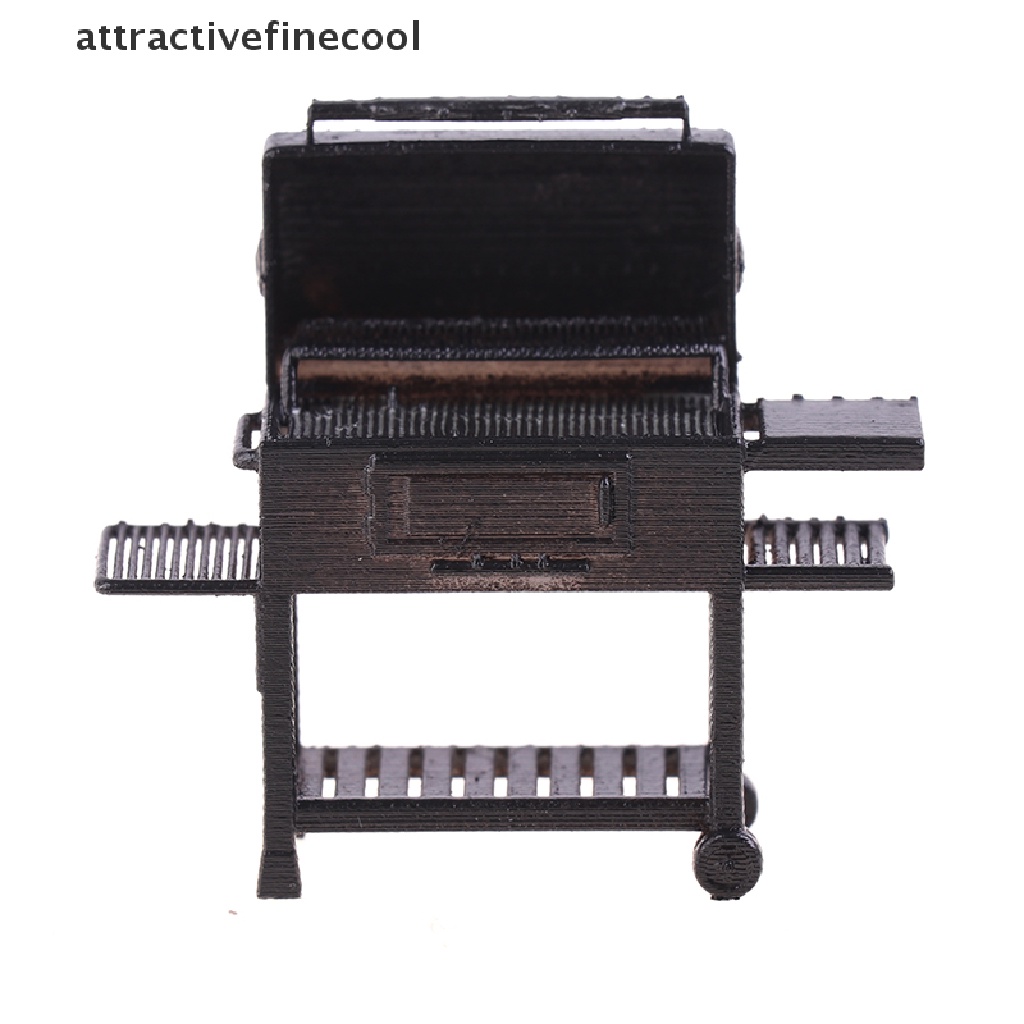 Mô Hình Đồ Nướng BBQ Mini Tỉ Lệ 1 / 20 Dùng Để Trang Trí Nhà Búp Bê