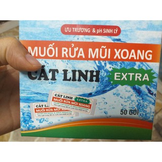 Muối rửa mũi Cát Linh