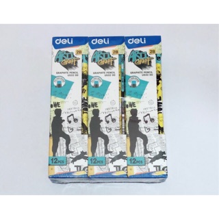 Bút chì gỗ 2b deli explora