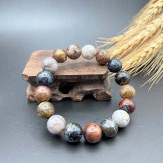 Vòng đá giông bão (Pietersite) 12 ly cực đẹp phù hợp tất cả cung mệnh - DGB12M00