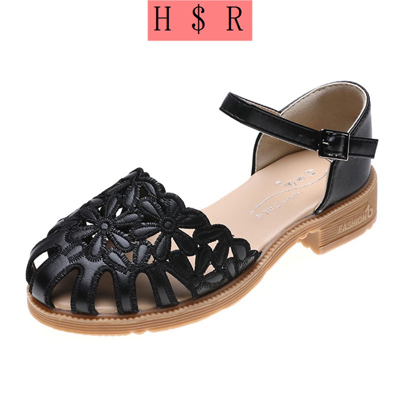 Xăng đan bít mũi đế dày thời trang hè 2021 cho nữ