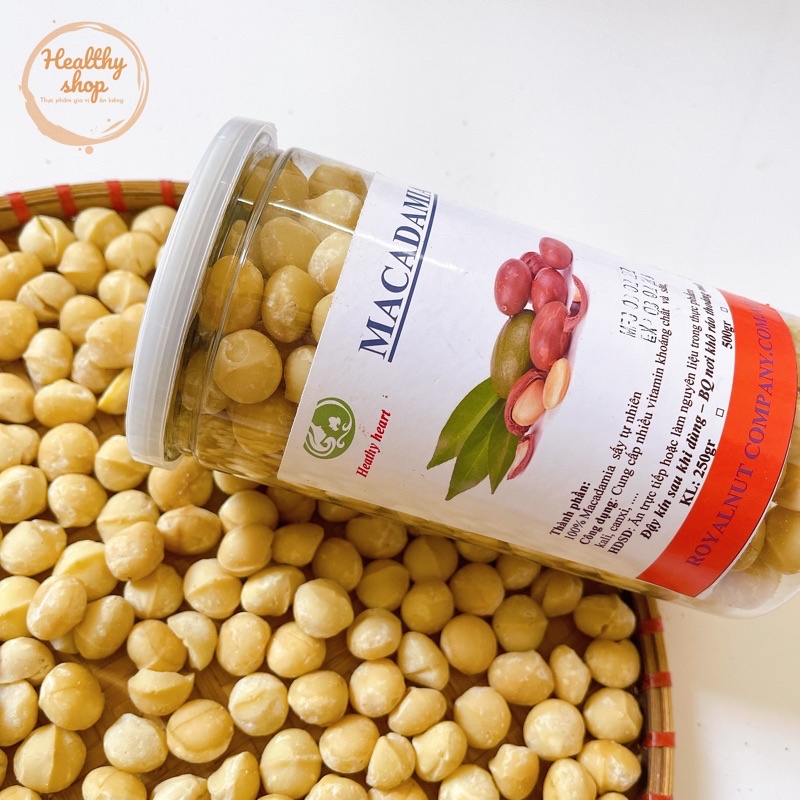 500GRAM NHÂN MACCA SẠCH DAKLAK