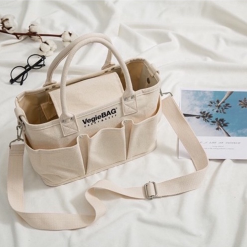 Túi Xách Balo Bỉm Sữa Cho Mẹ Và Bé Vegiebag size đại Đa Năng phong cách Hàn Quốc hàng cao cấp mesocshop