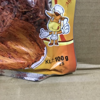 [100 g] Túi Thịt Sấy Khô MinaFoods(60% nạc heo,35% nạc Gà)