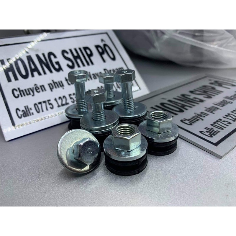 Ốc gác chân sau wave chính hãng zin