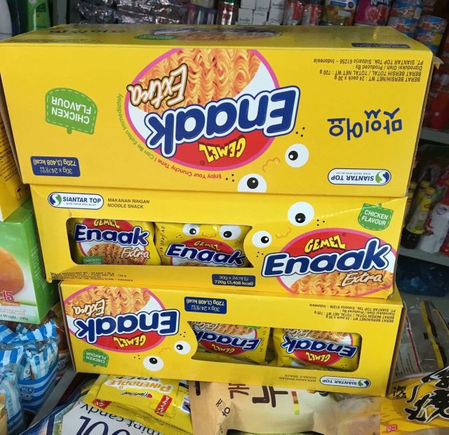 69k 12 Gói Snack Mì Enaak Extra