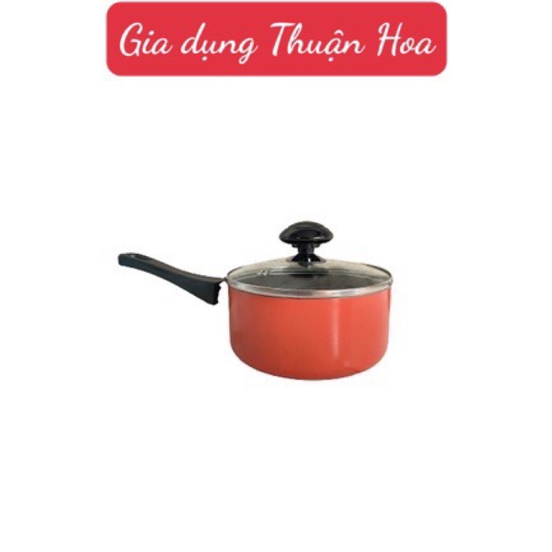 Nồi nấu bột Sunhouse màu cam dùng cho bếp ga và bếp hồng ngoại