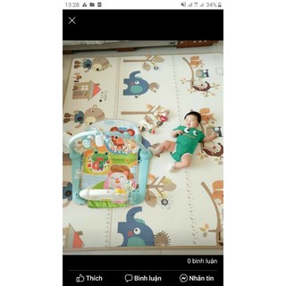 Thảm xốp gấp gọn hàn quốc 1.8x2m