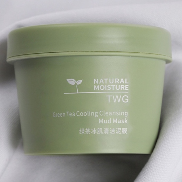 Mặt Nạ Đất Sét Trà Xanh Làm Sạch Sâu Giảm Mụn Đầu Đen làm sạch lỗ chân lông sáng da TWG 120G