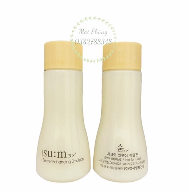 Chai sữa dưỡng chống lão hoá Sum37 Secret 20ml