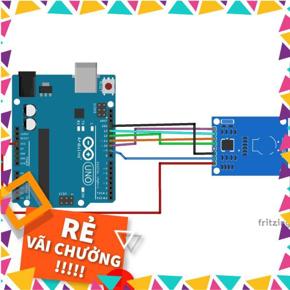 [GIÁ SỐC] Module Cảm Biến Thẻ Từ MFRC-522 RC522 RFID