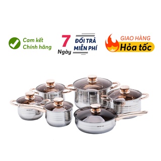Bộ nồi Chef&Chef 6 món hàng loại 1 Hà nội
