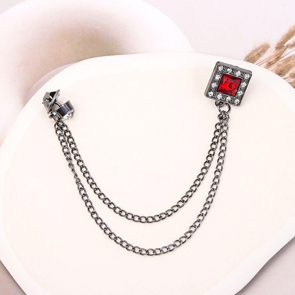 Kẹp Cổ Áo Hình Hoa Hồng Thời Trang|Ghim Cổ Áo