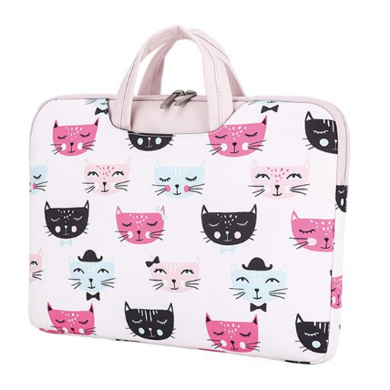 Cặp đựng laptop, túi chống macbook da PU có kèm ví, có đai gài hành lý và lớp đệm bông dày dặn | BigBuy360 - bigbuy360.vn