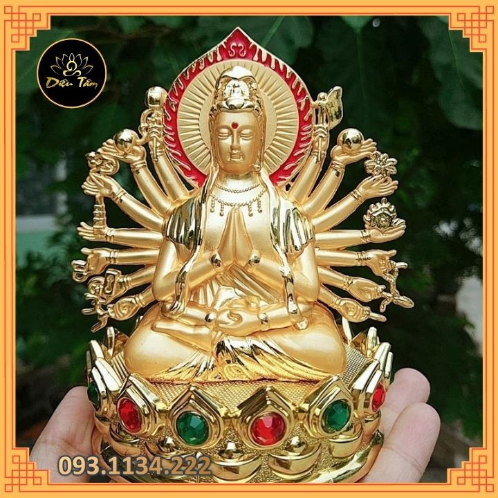 Tượng phật bà quan âm ngàn tay mang lại an lạc, niềm vui, tài lộc